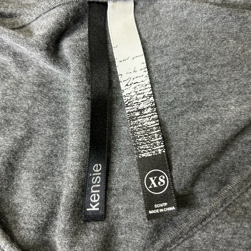 Source Unknown Gray Long Sleeve Dress
